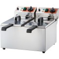 Frytownica elektryczna; 2-komorowa; Caterina; V 2x5 l; P 4 kW