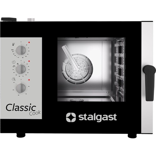Piec konwekcyjno-parowy; STALGAST ClassicCook; manualny; 5xGN1/1; P 7.75 kW