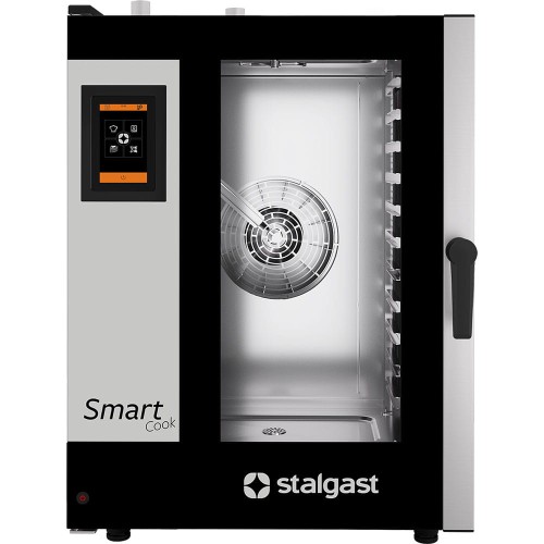 Piec konwekcyjno-parowy; STALGAST SmartCook; dotykowy; gazowy; 11xGN1/1; P 20 kW