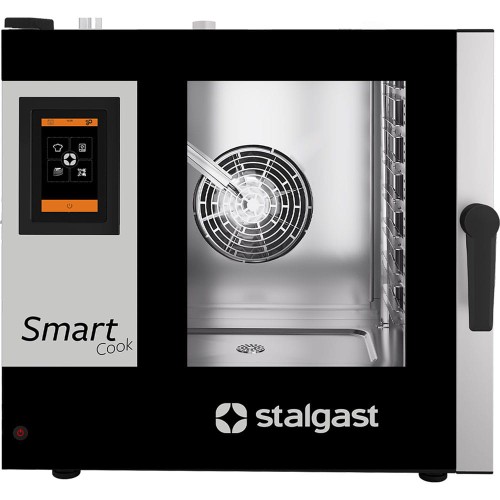 Piec konwekcyjno-parowy; STALGAST SmartCook; dotykowy; gazowy; 7xGN2/1; P 20 kW