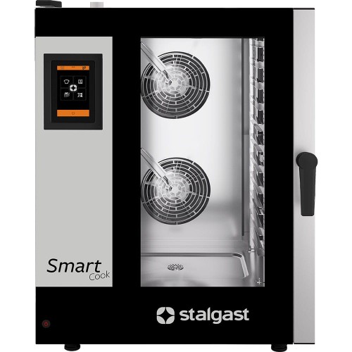 Piec konwekcyjno-parowy; STALGAST SmartCook; dotykowy; 11xGN2/1; P 28.5 kW