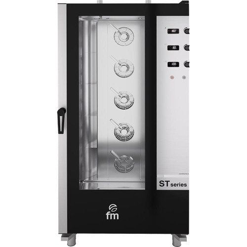 Piec konwekcyjno-parowy; Gastro-Big; elektroniczny; 20xGN1/1; P 26.25 kW
