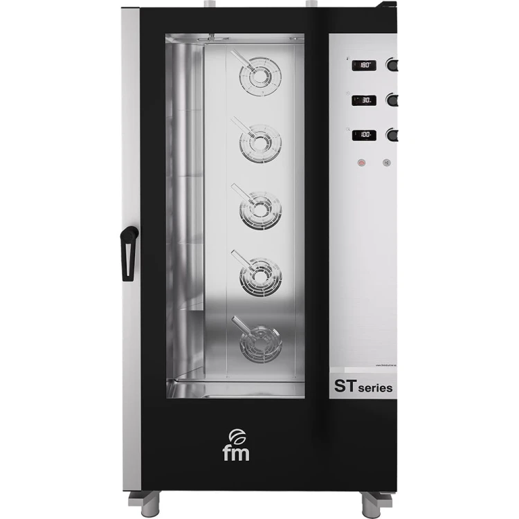 Piec konwekcyjno-parowy; Gastro-Big; elektroniczny; 20xGN1/1; P 26.25 kW