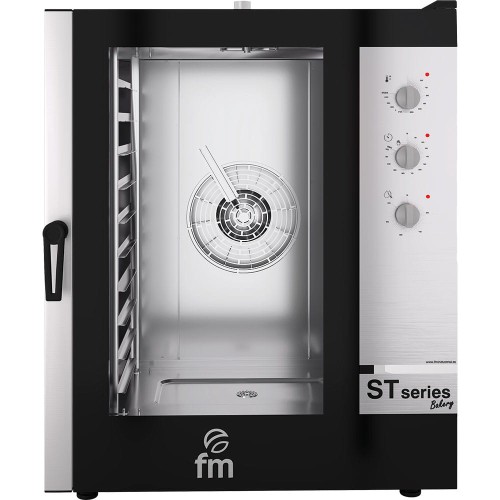 Piec konwekcyjno-parowy; piekarniczy; gazowy; ST-Bakery; manualny; 10x(600x400); P 20 kW