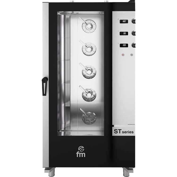 Piec konwekcyjno-parowy; ST-Bakery-Big; elektroniczny; 16x600x400; P 26.25 kW
