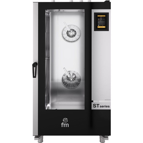 Piec konwekcyjno-parowy; gazowy; ST-Bakery-Big; dotykowy; 16x600x400; P 28 kW
