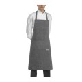 Fartuch kucharski długi GREY MIX - 2 szt.