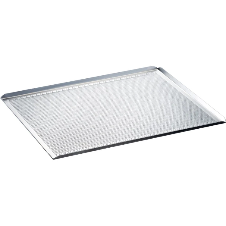 Blacha aluminiowa; perforowana do pieców konwekcyjnych; 430x340 mm