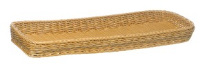 Koszyk PROFI LINE niski, jasny beż 40x30cm