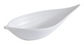 Fingerfood miseczka liść biały 40szt. H3cm