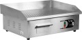 Elektryczna płyta grillowa  ryflowana 55cm