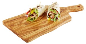 Deska do serwowania OLIVE z rączką 31x20cm