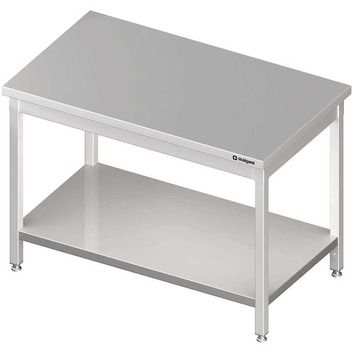 Stół centralny z półką 900x800x850 mm spawany