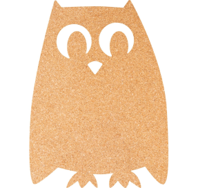 Tablica korkowa "sowa"