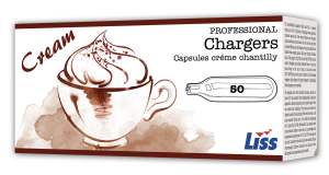 Naboje do syfonu do bitej śmietany 50szt. LISS