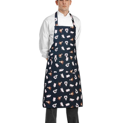 Fartuch kucharski długi PUPPIES - 2 szt.