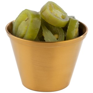 6 sztuk, miseczka do dipów 0,06l, złoty