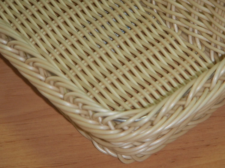 Koszyk na pieczywo, beżowy, GN 1/4, wysokość 10 cm