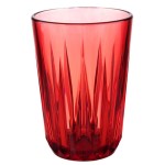 Szklanka CRYSTAL 0,15l czerwona OUTLET