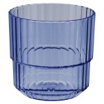 Szklanka nietłukąca LINEA 0,22l niebieska, TRITAN