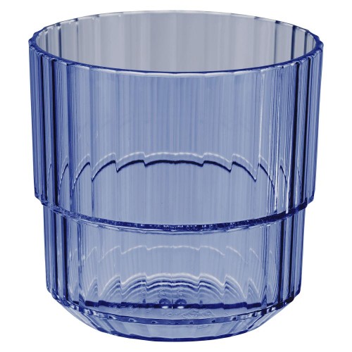 Szklanka nietłukąca, 0,22l, niebieska LINEA 10586