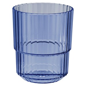Szklanka nietłukąca LINEA 0,3l niebieska, TRITAN