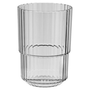 Szklanka nietłukąca LINEA 0,4l szara, TRITAN