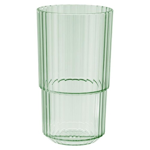 Szklanka nietłukąca LINEA, zielona, 0,5l