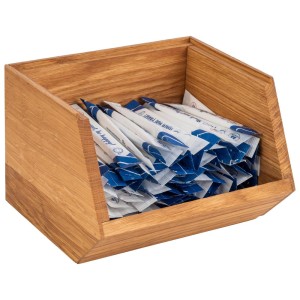 Skrzynka BUFFET BOX, H12,5cm jasne drewno
