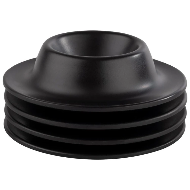 83849 Kieliszek pod jajka, kpl. 4 sztuki, czarny EGGY, APS