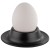 83849 Kieliszek pod jajka, kpl. 4 sztuki, czarny EGGY, APS