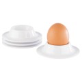 83848_Kieliszek pod jajka, kpl. 4 sztuki, biały EGGY, APS