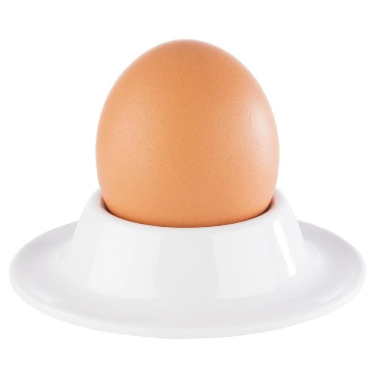 83848_Kieliszek pod jajka, kpl. 4 sztuki, biały EGGY, APS