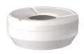 Popielniczka CASUAL biała Ø12cm