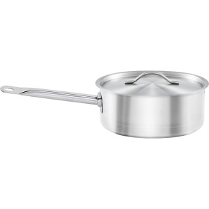 Rondel z pokrywką, stalowy, Basic, O 240 mm, V 3.6 l OUTLET