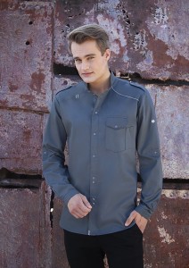 Męska bluza kucharska NEW-IDENTITY (4 kolory)