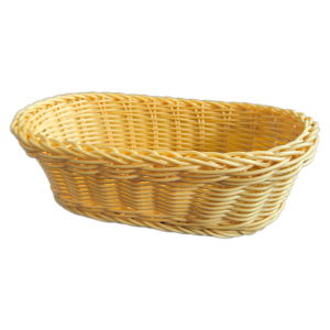 Koszyk bufetowy 28,5 x 17 cm, beżowy, Horeca Polska 