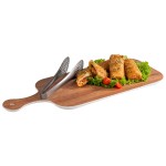 Deska do serwowania, patera 53 x 20 cm, CRAZY WOOD