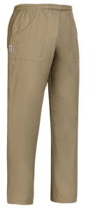 Spodnie kucharskie COULISSE POCKETS KAKI