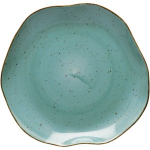 Talerz płytki; kolor morski; Stone Age; O 250 mm OUTLET