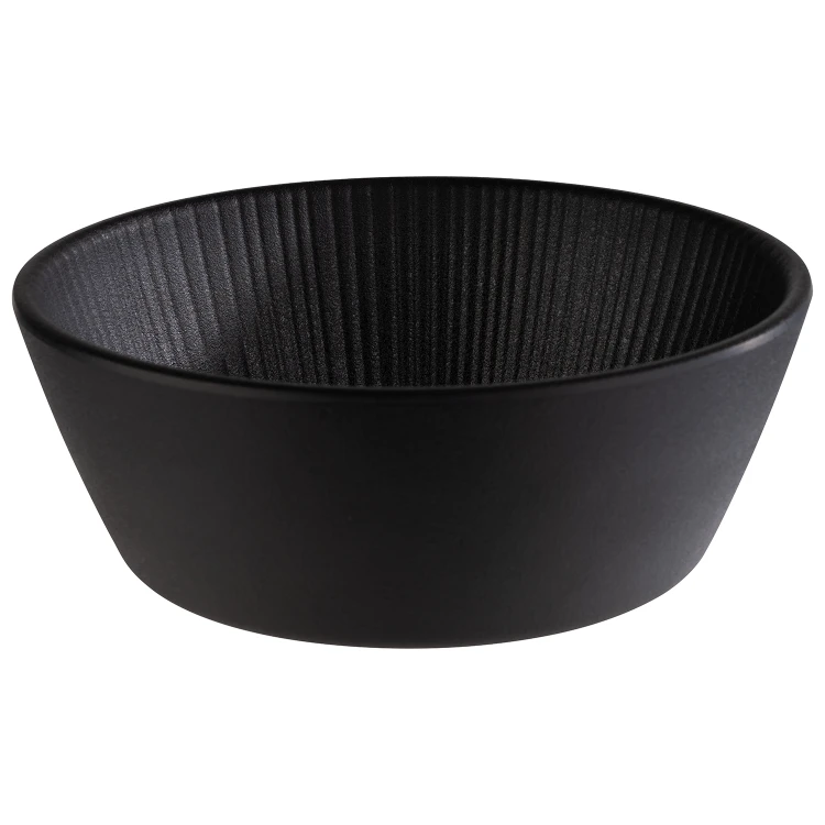 85272 Miska z melaminy, czarna 15,5 cm, NERO poj. 450ml