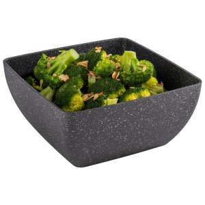 Miska, 3,8 l, 25 x 25 cm, czarna, FROSTFIRE