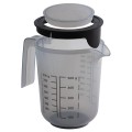 Kubek do mieszania z miarką i pokrywką, 1l.-
