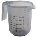Kubek do mieszania z miarką i pokrywką, 1l--