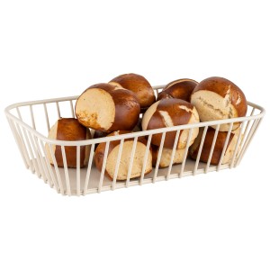 Koszyk bufetowy GN 1/4, metalowy, biały URBAN