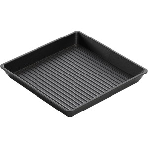 Blacha nieprzywierająca, ryflowana, 260x260 mm