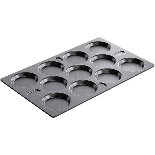 Blacha nieprzywierająca na omlety i placki na 11 sztuk, GN1/1