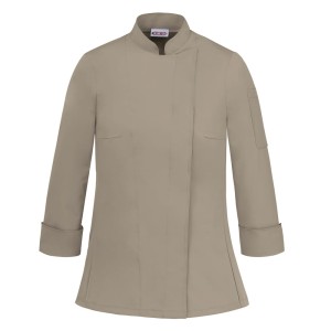 Bluza kucharska, damska, GIRL SANDY SORONA, beżowa/piaskowa