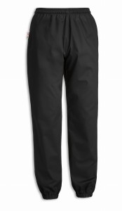 Spodnie kucharskie ALADIN, czarne