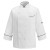 Bluza kucharska ANDREA PIPING BLACK
